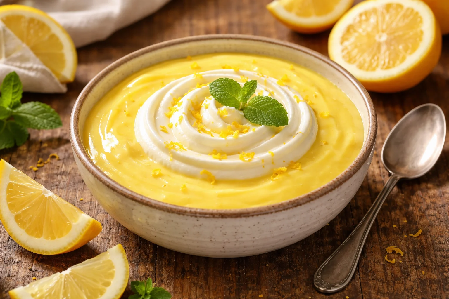Delicious Lemon Pudding That's Quick and Oh-So-Satisfying