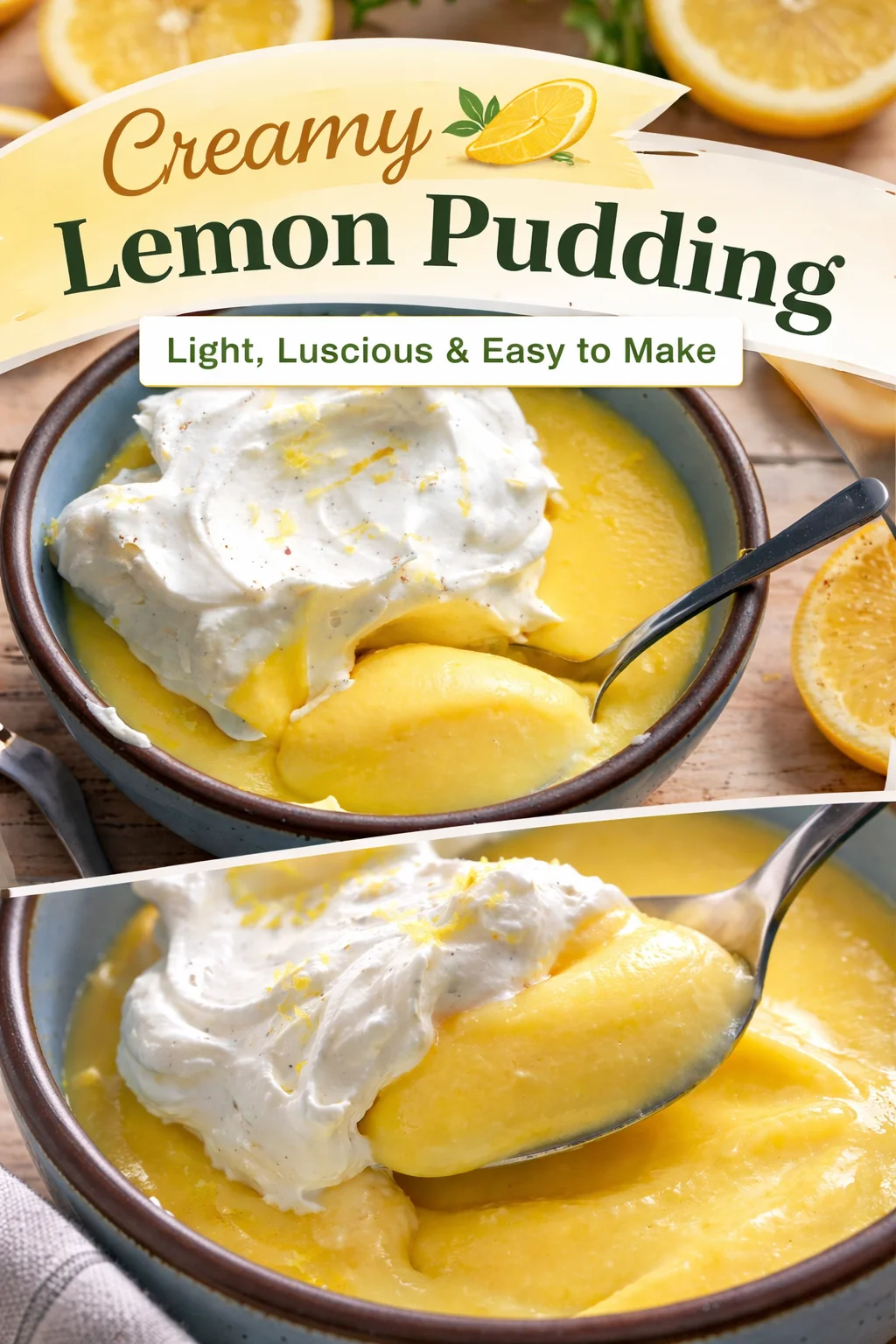 lemon pudding