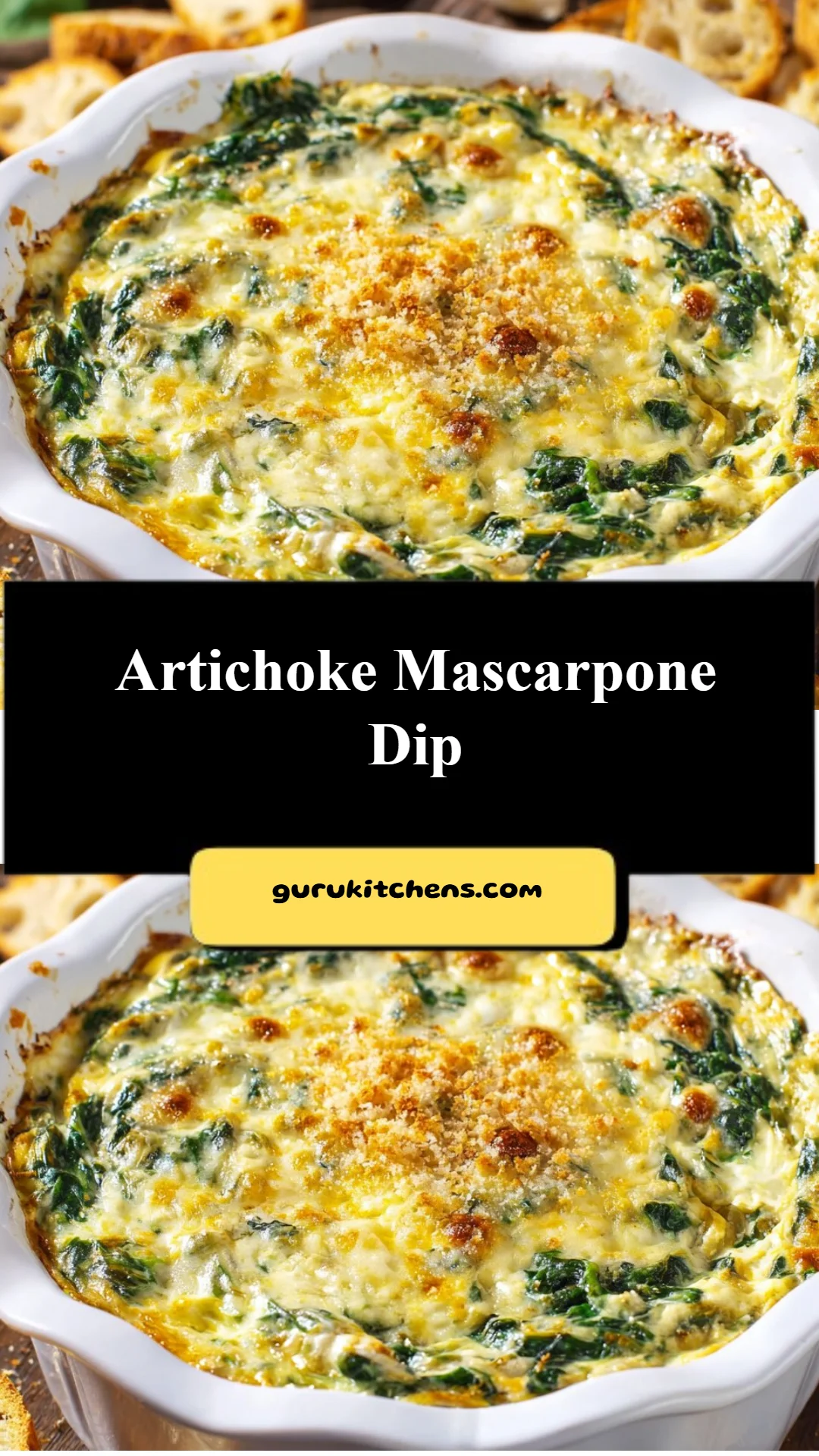 Artichoke Mascarpone Dip