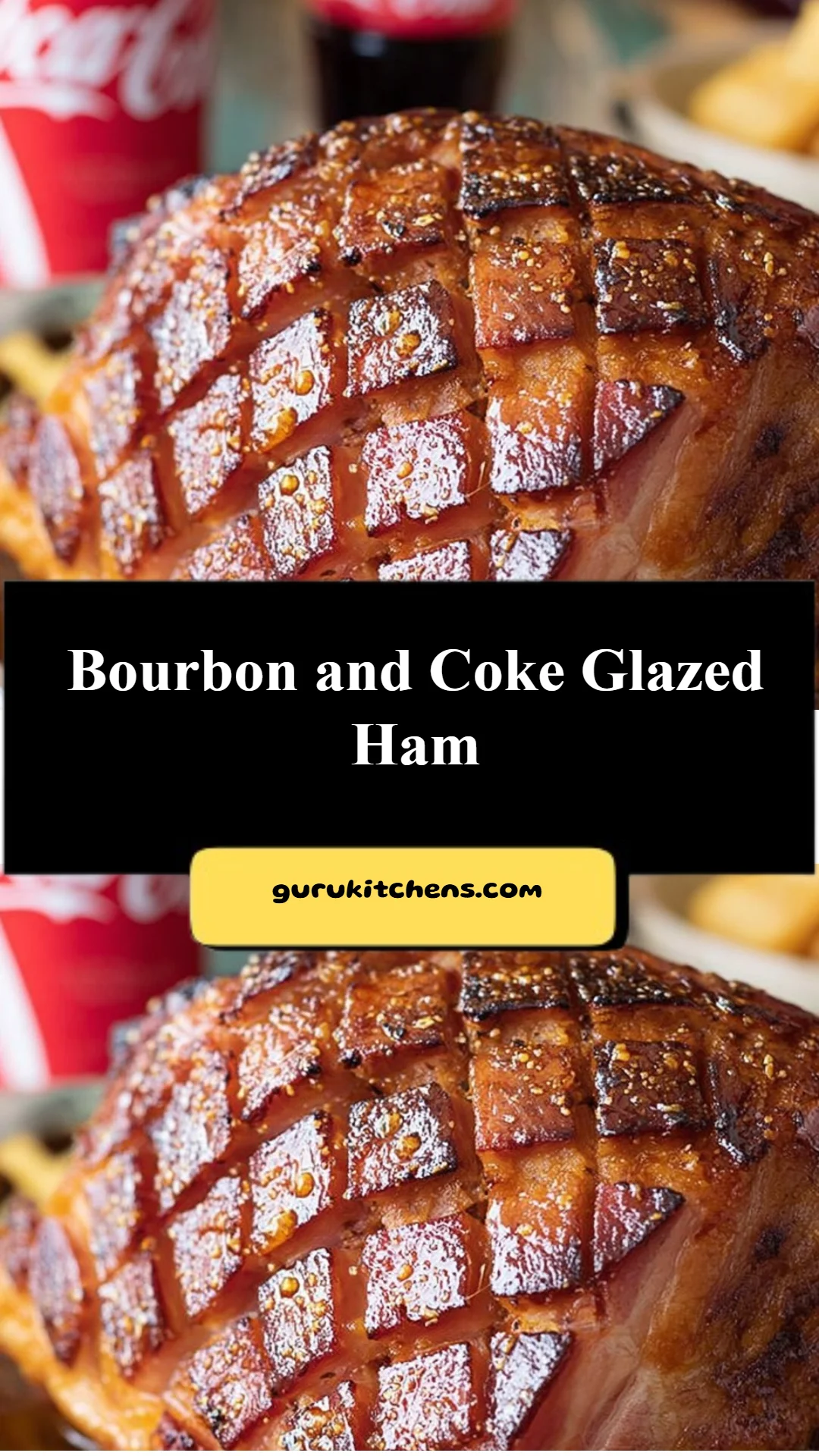 Bourbon and Coke Glazed Ham