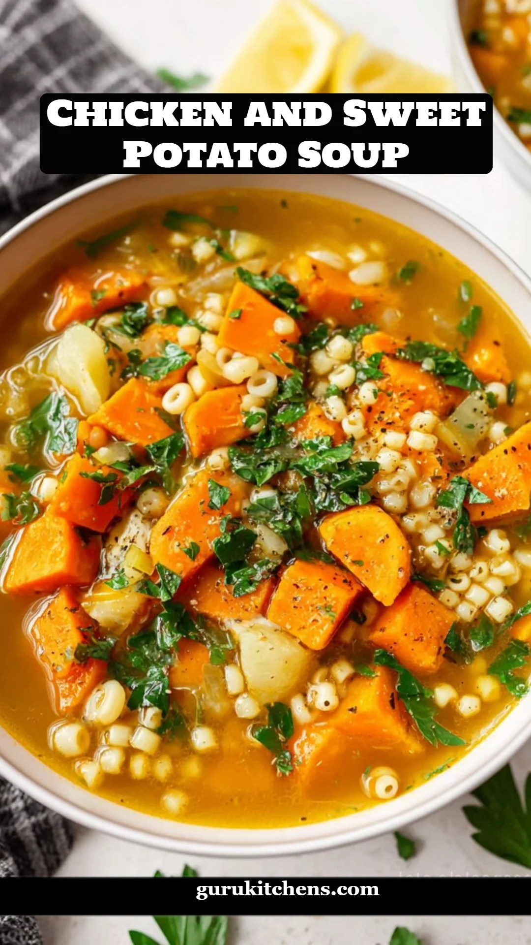 Chicken and Sweet Potato Soup