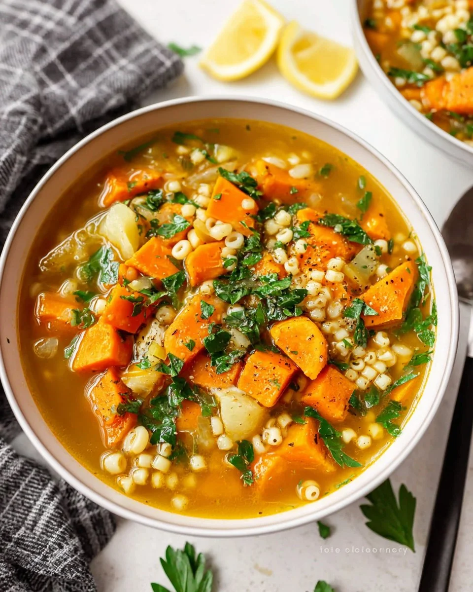 Chicken and Sweet Potato Soup