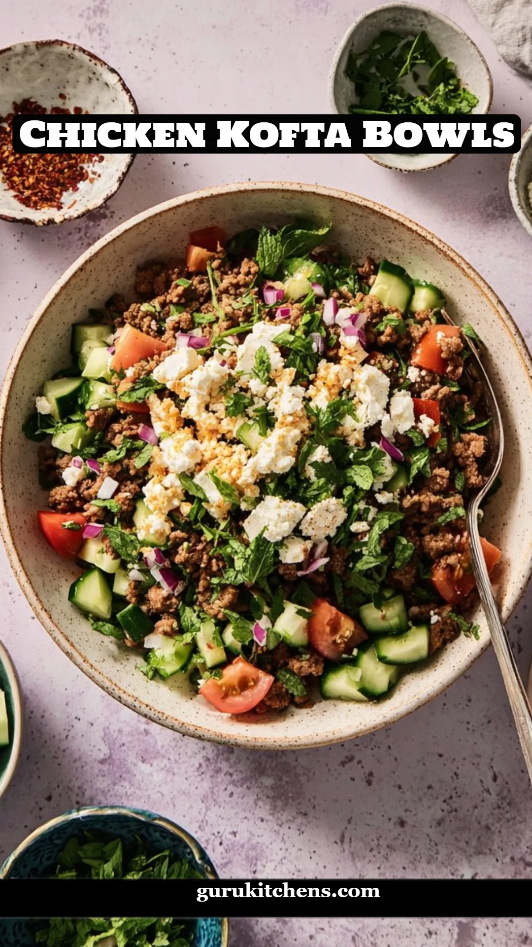 Chicken Kofta Bowls