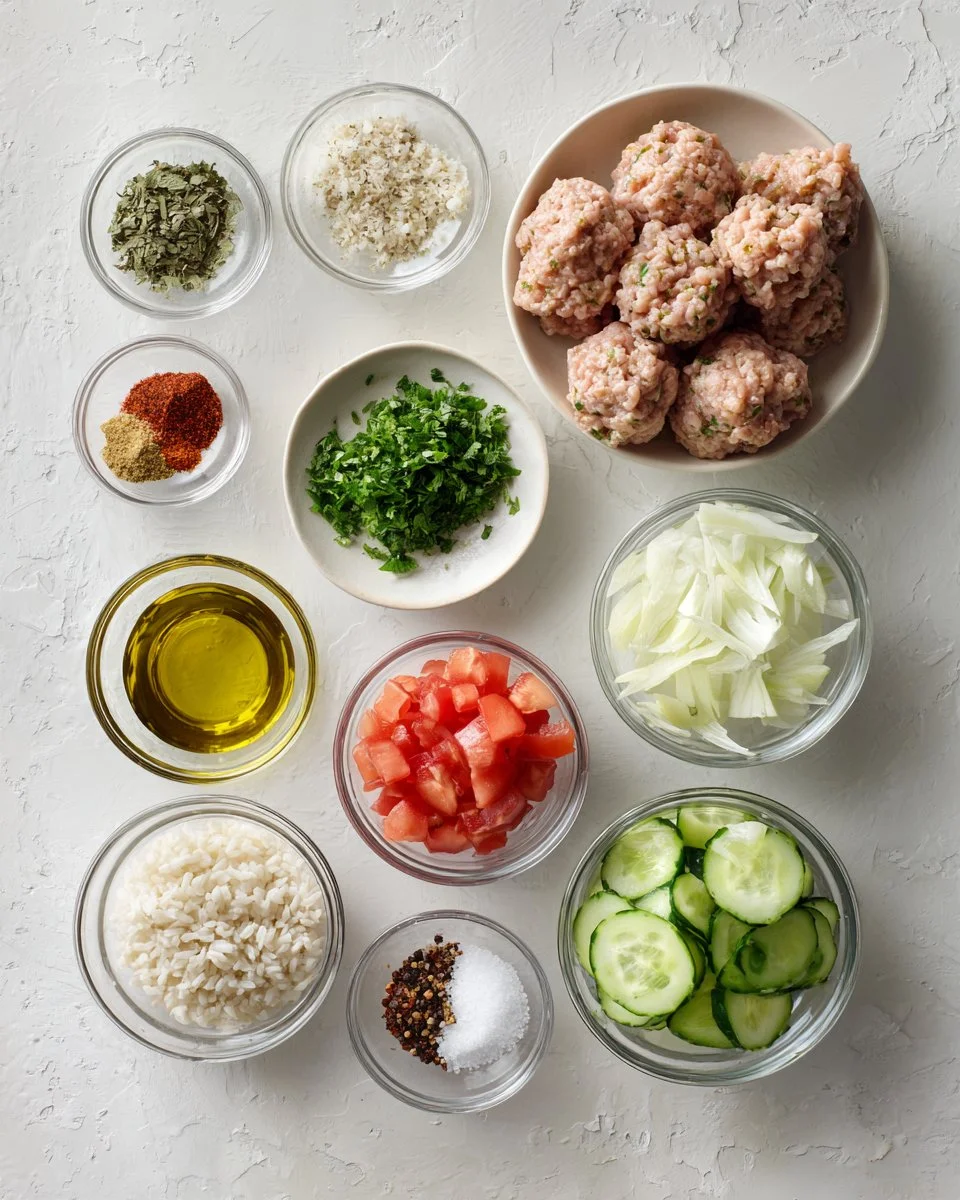 Chicken Kofta Bowls