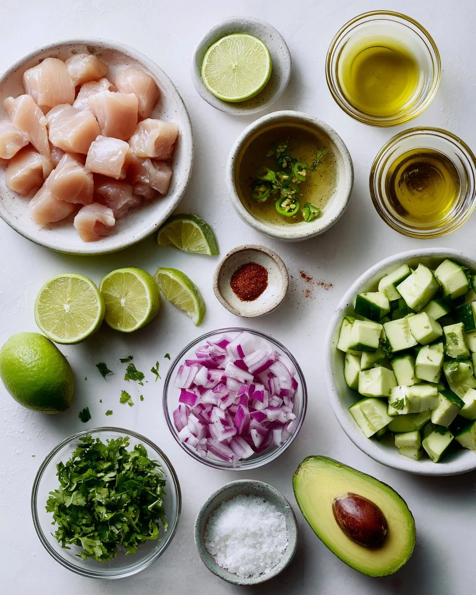Chili Lime Chicken Avocado Bowls