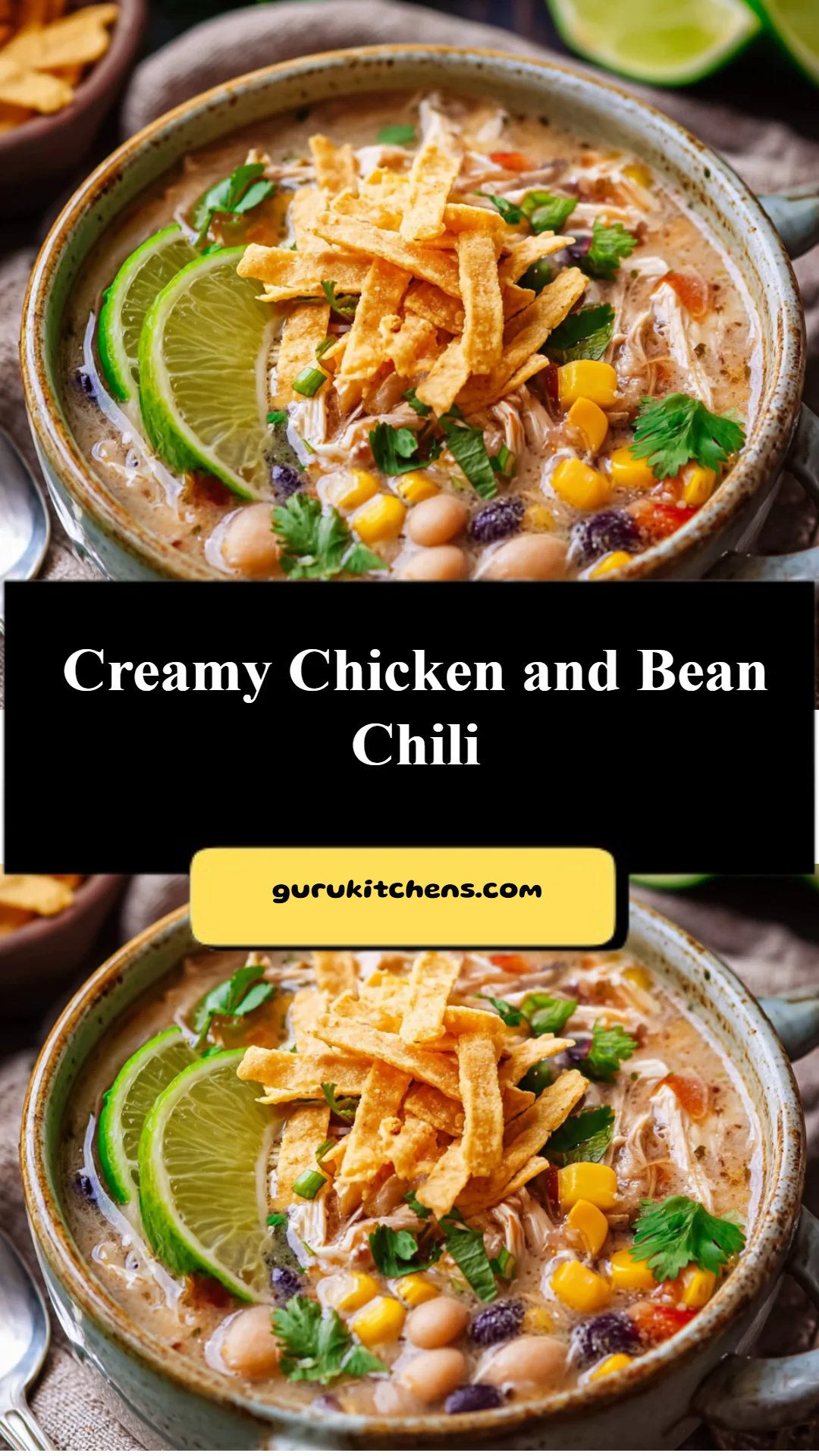 Creamy Chicken and Bean Chili