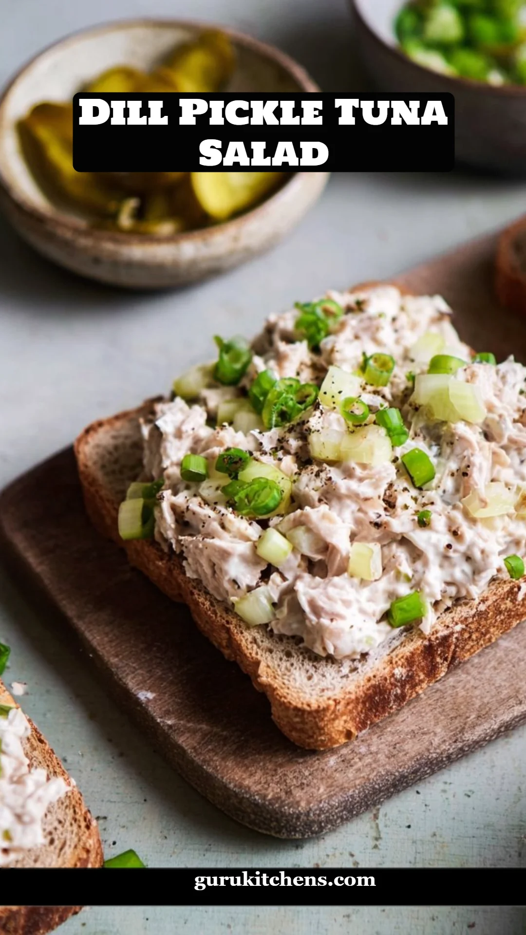 Dill Pickle Tuna Salad