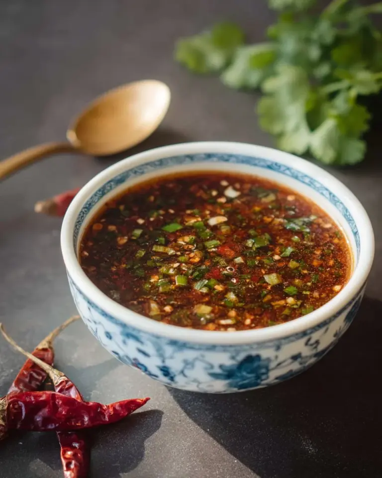 Variety of homemade dipping sauces served in bowls