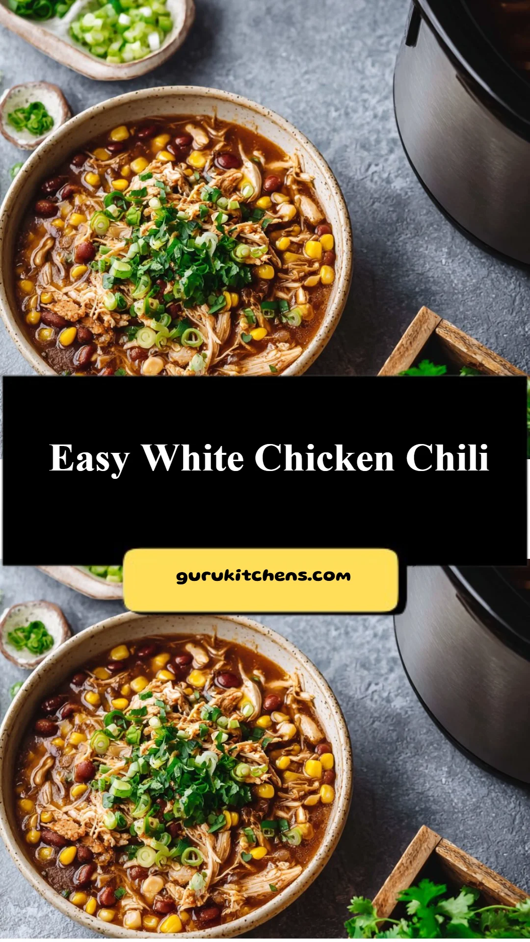 Easy White Chicken Chili