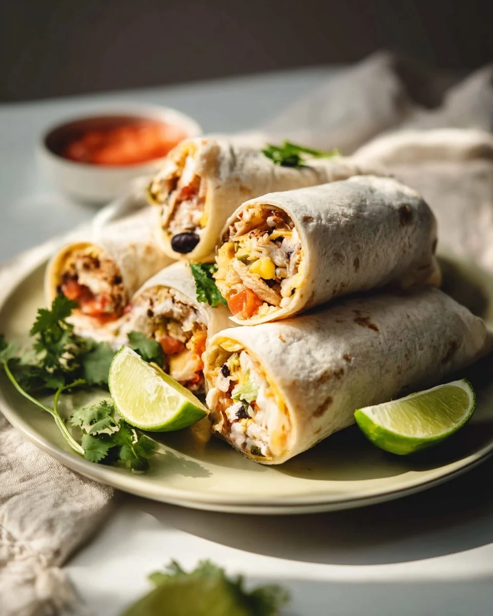Delicious fish burritos filled with fresh ingredients and flavors