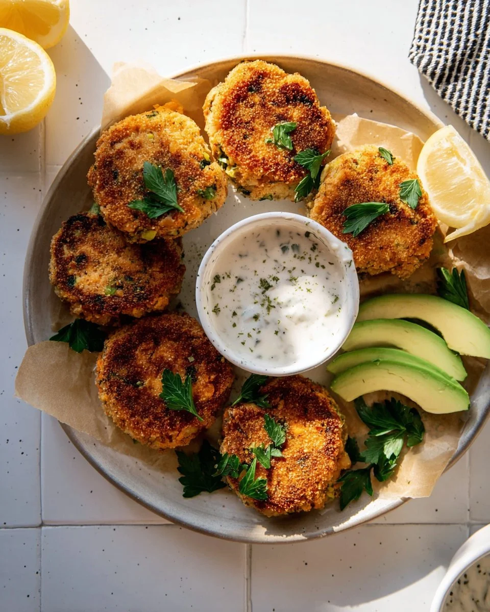 Delicious homemade fish cakes served with dipping sauce
