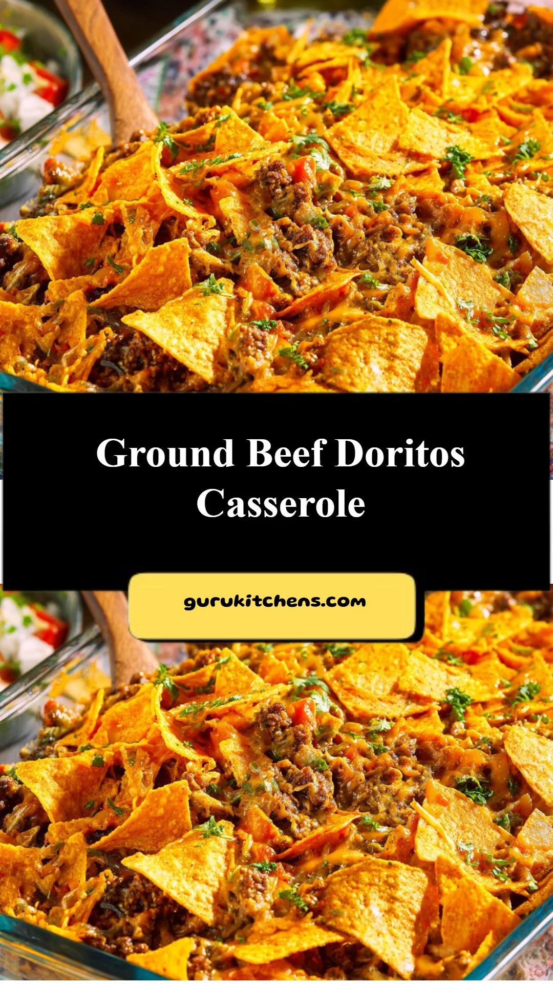 Ground Beef Doritos Casserole