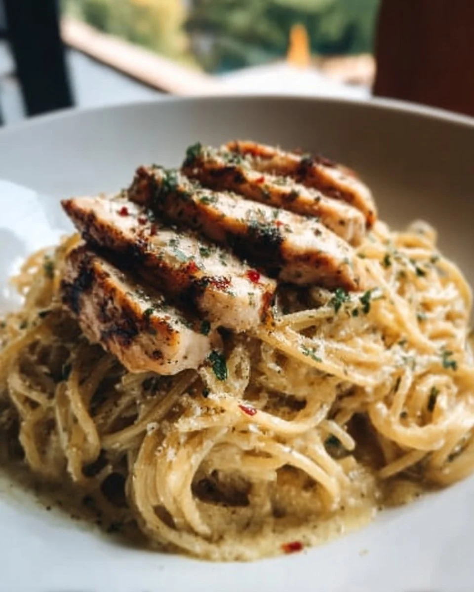 Healthy Garlic Parmesan Chicken Pasta: 5 Easy Steps