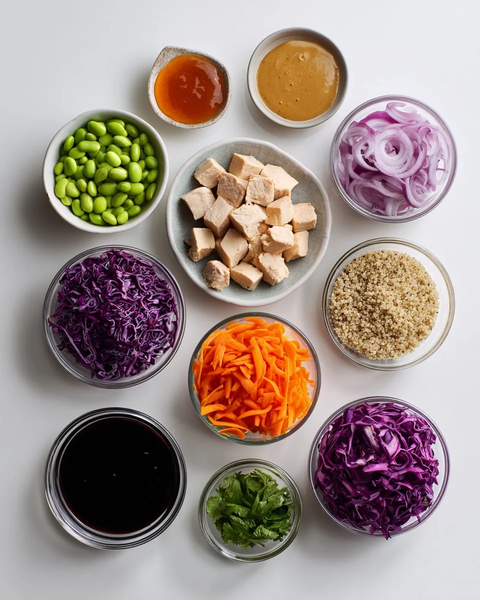 High Protein Chicken Buddha Bowl