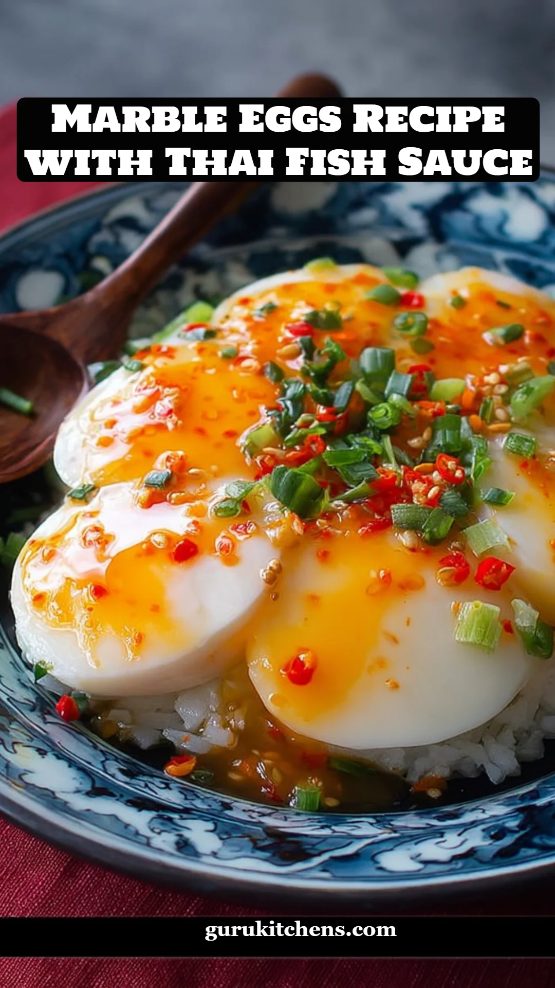 Marble Eggs Recipe with Thai Fish Sauce