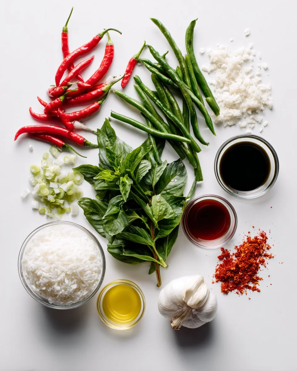 Pad Gaprao translates to "Basil Stir-Fry" in English.