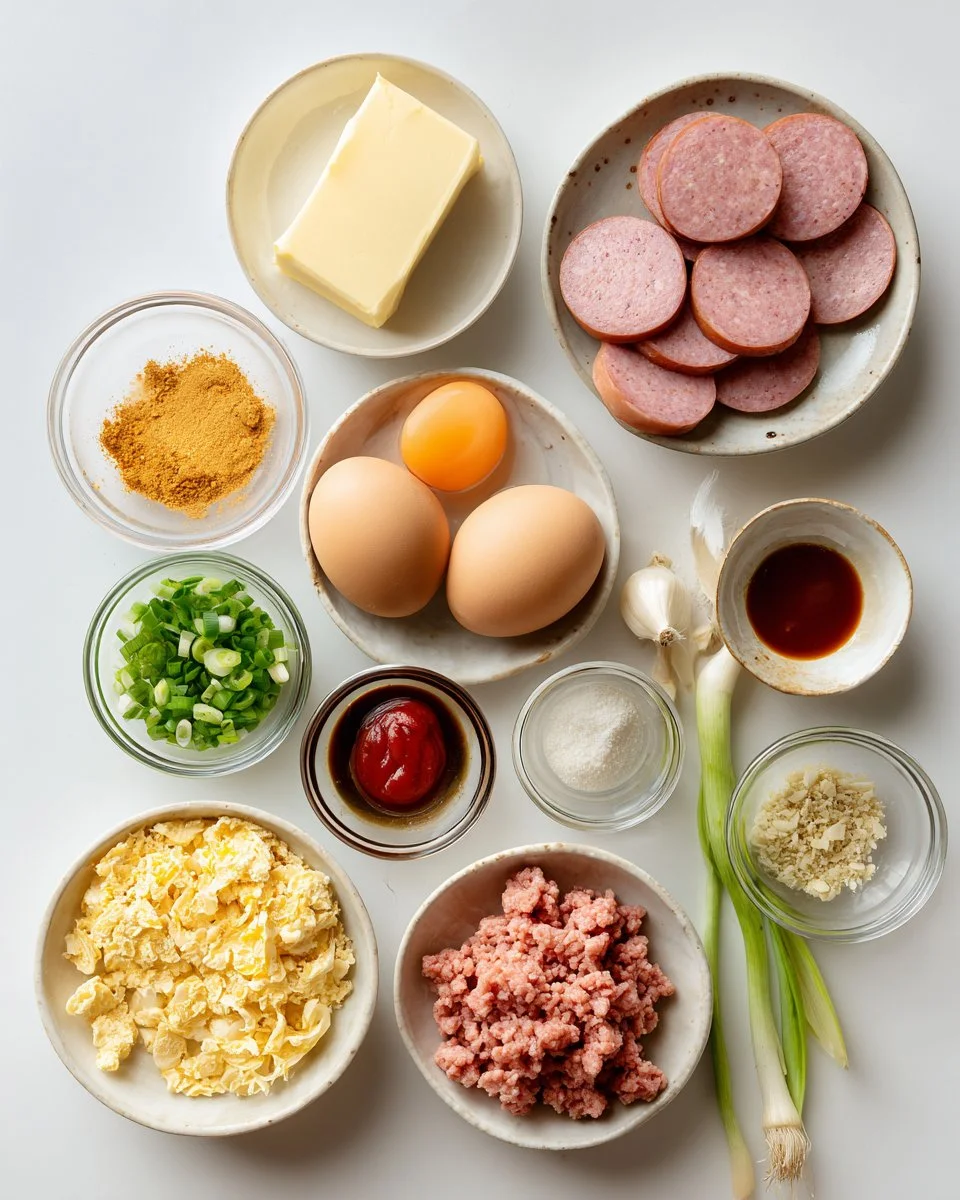 Pan Eggs Breakfast Thai Style (Kai Grata)