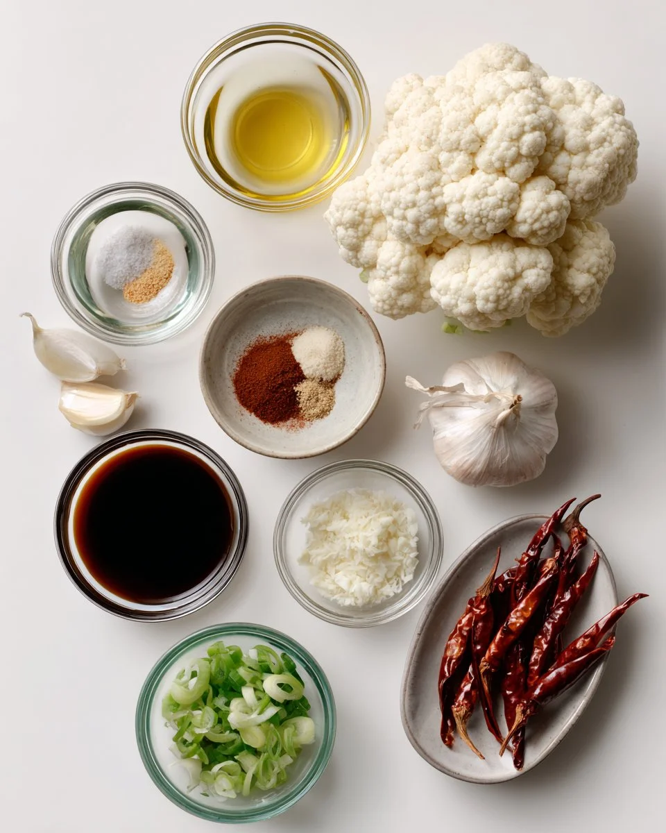 Roasted Cauliflower with Five Spice