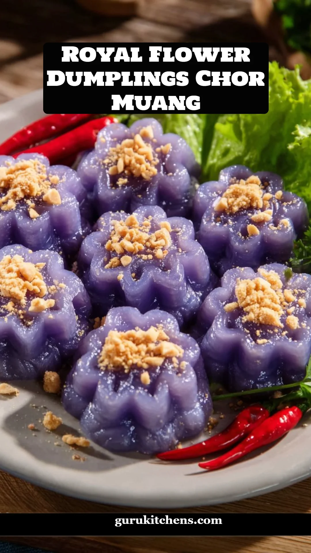 Royal Flower Dumplings Chor Muang