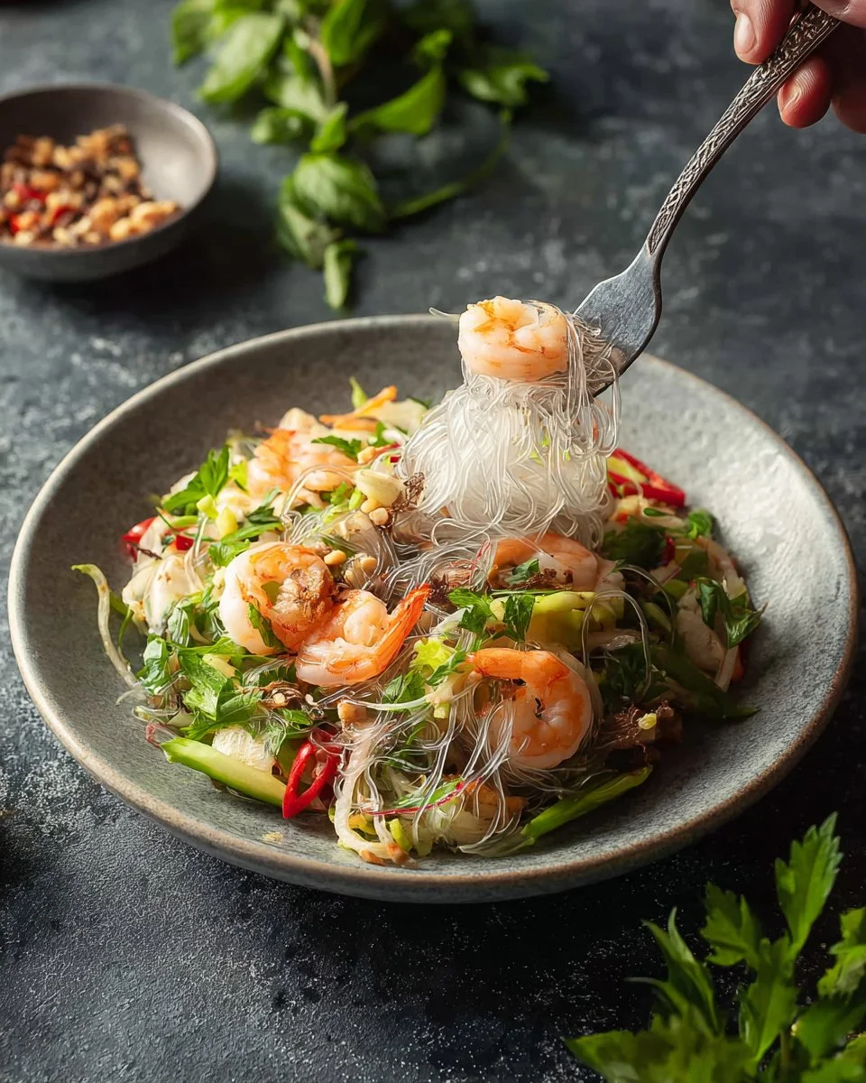 Shrimp and Glass Noodle Salad