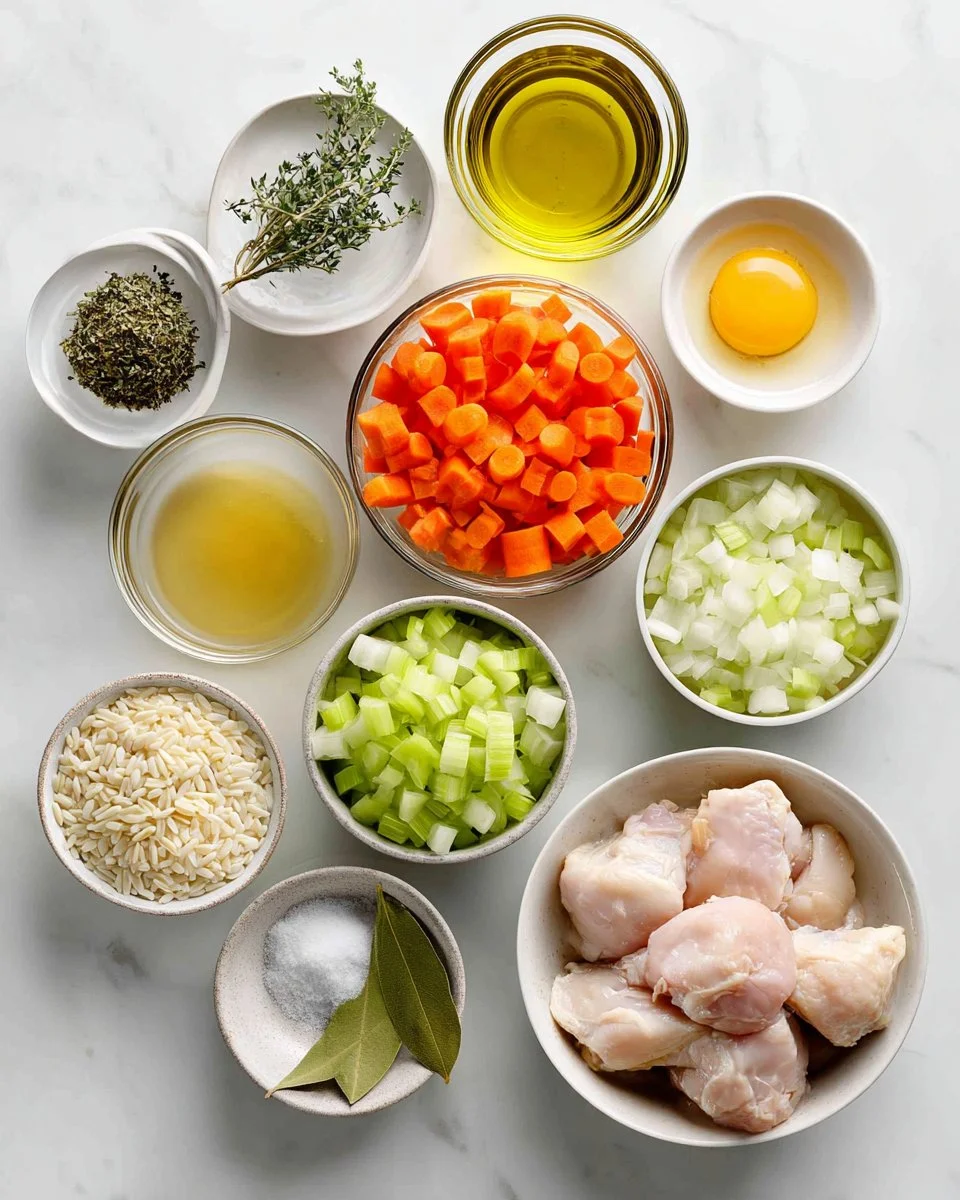 Slow Cooker Greek Lemon Chicken Orzo Soup