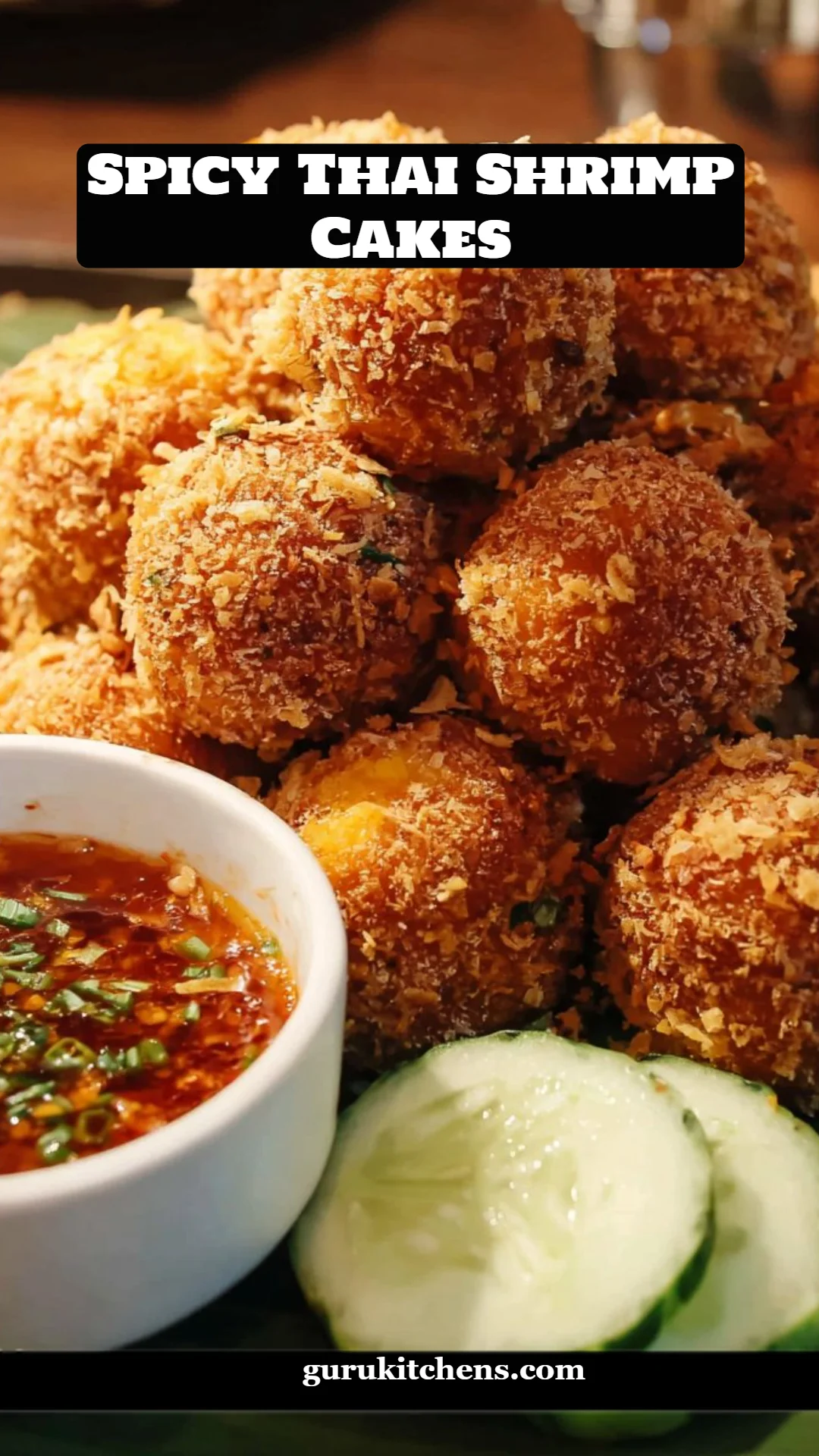Spicy Thai Shrimp Cakes