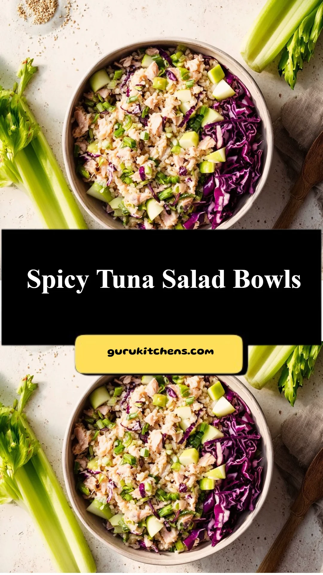 Spicy Tuna Salad Bowls