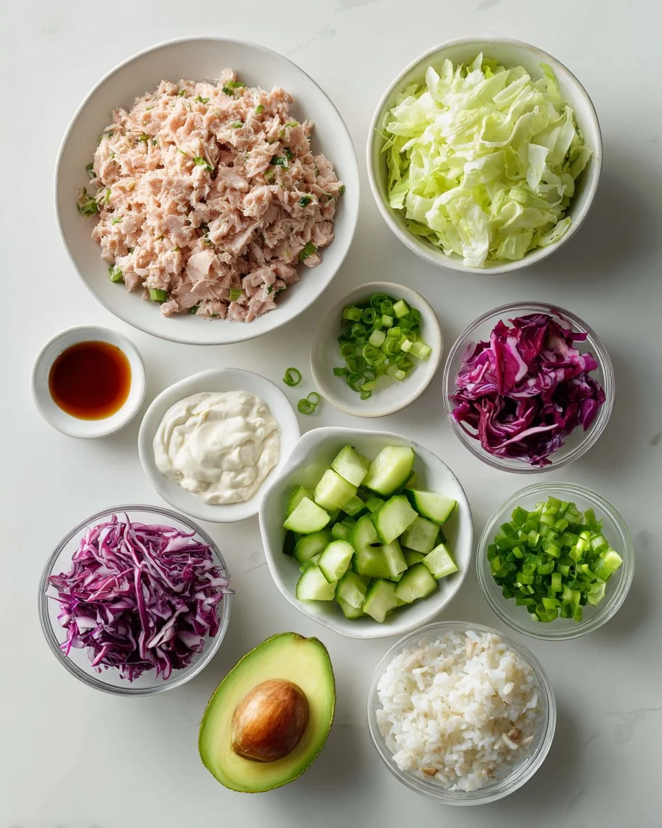 Spicy Tuna Salad Bowls