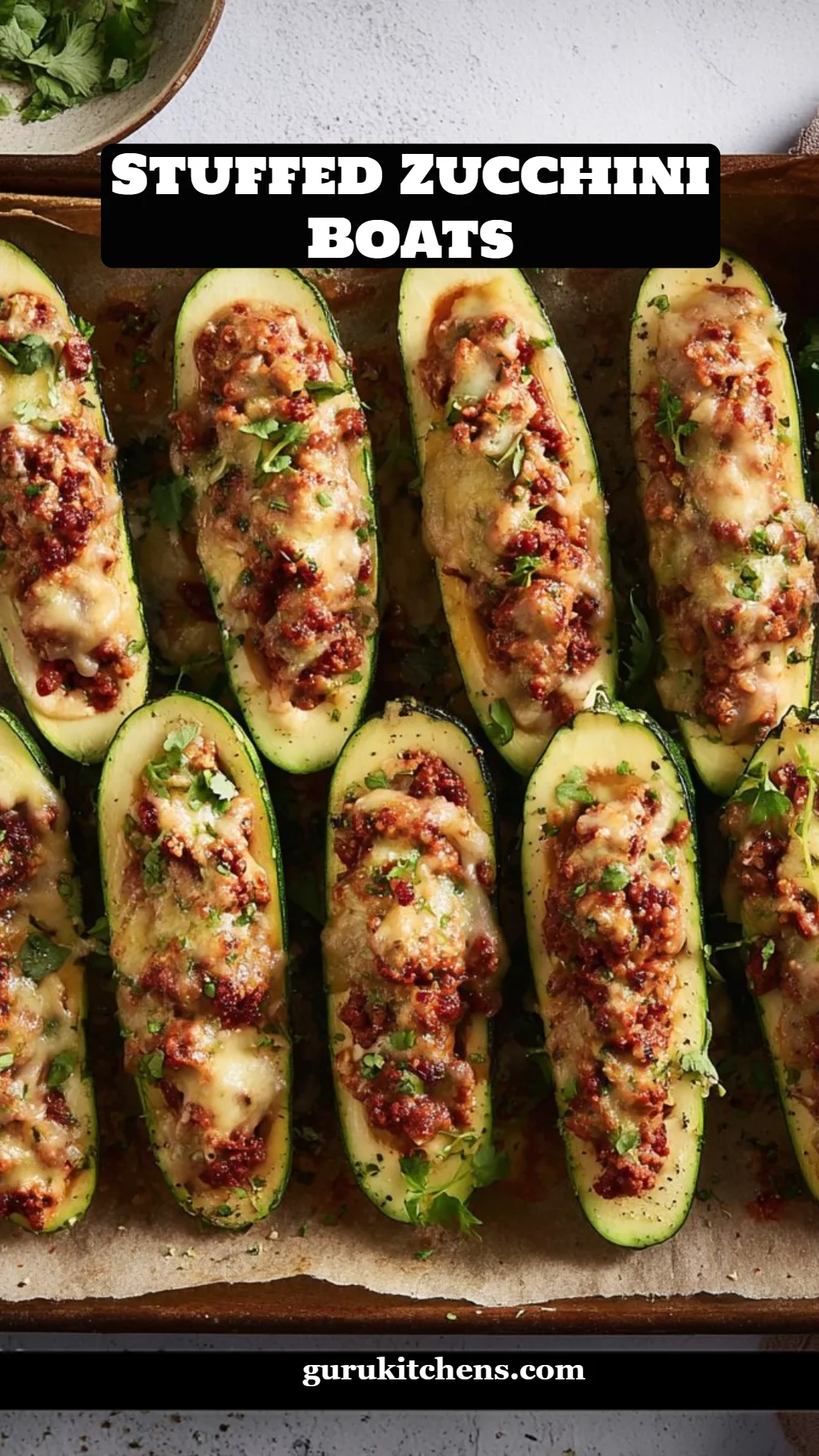 Stuffed Zucchini Boats