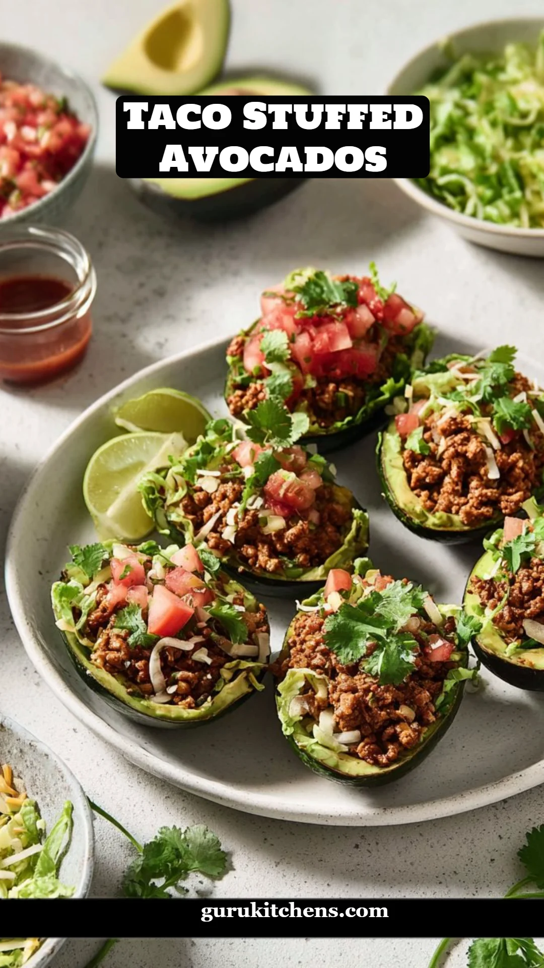 Taco Stuffed Avocados