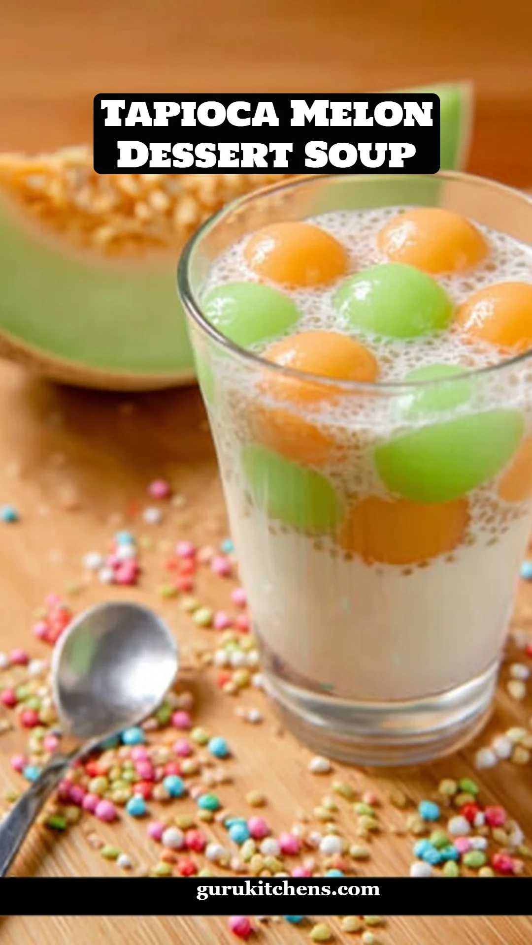 Tapioca Melon Dessert Soup