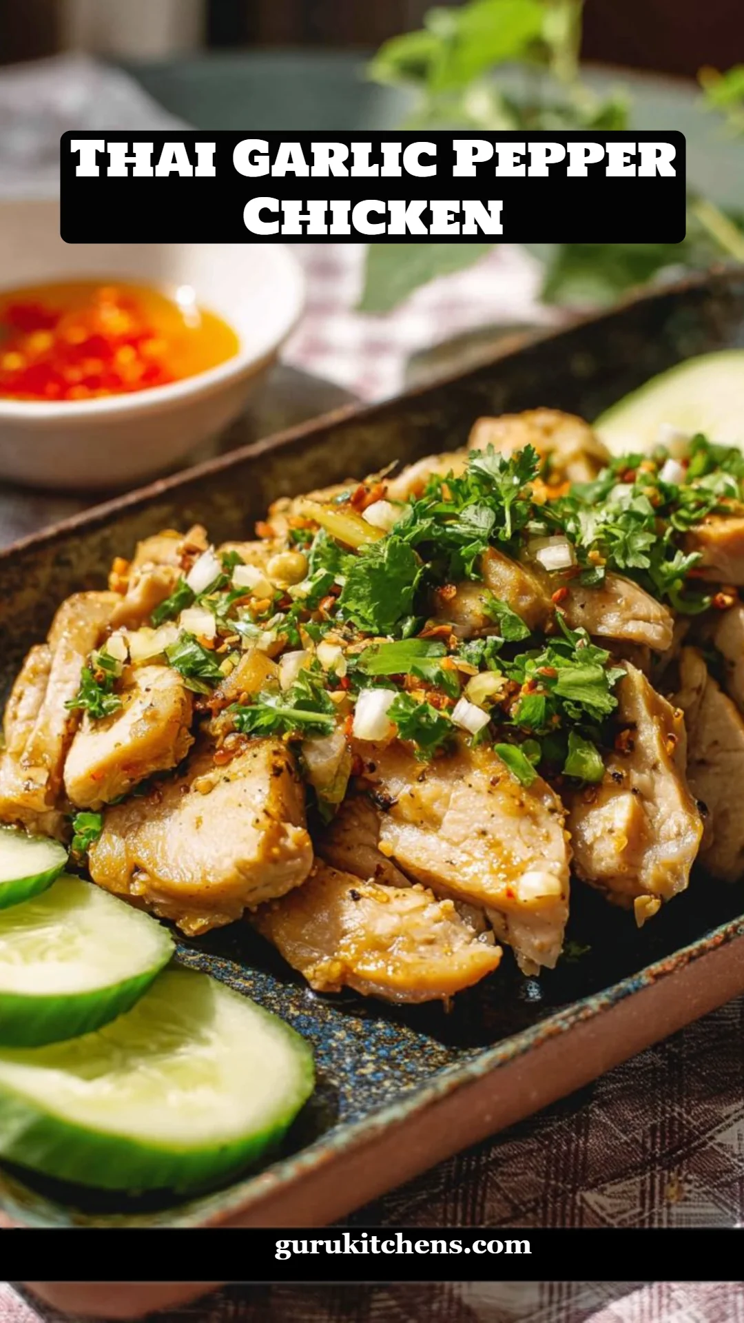 Thai Garlic Pepper Chicken