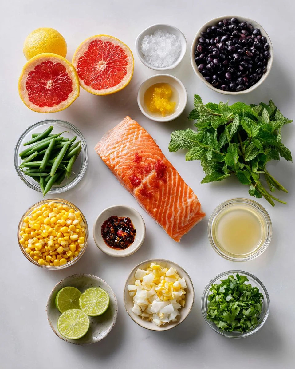 Thai Salmon with Thai Corn Salsa