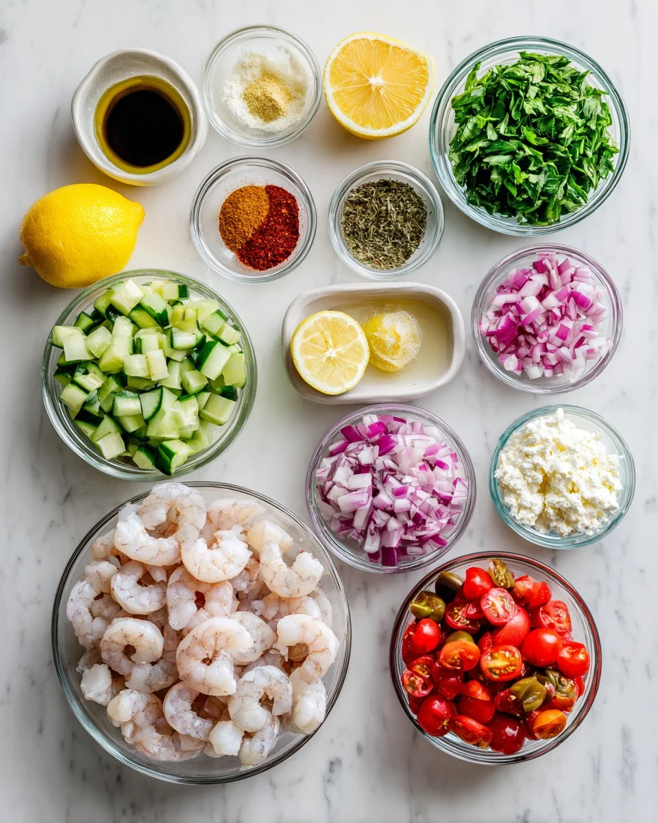 The Easiest Mediterranean Shrimp Bowls