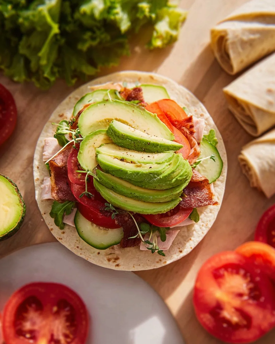 Turkey BLT Wraps