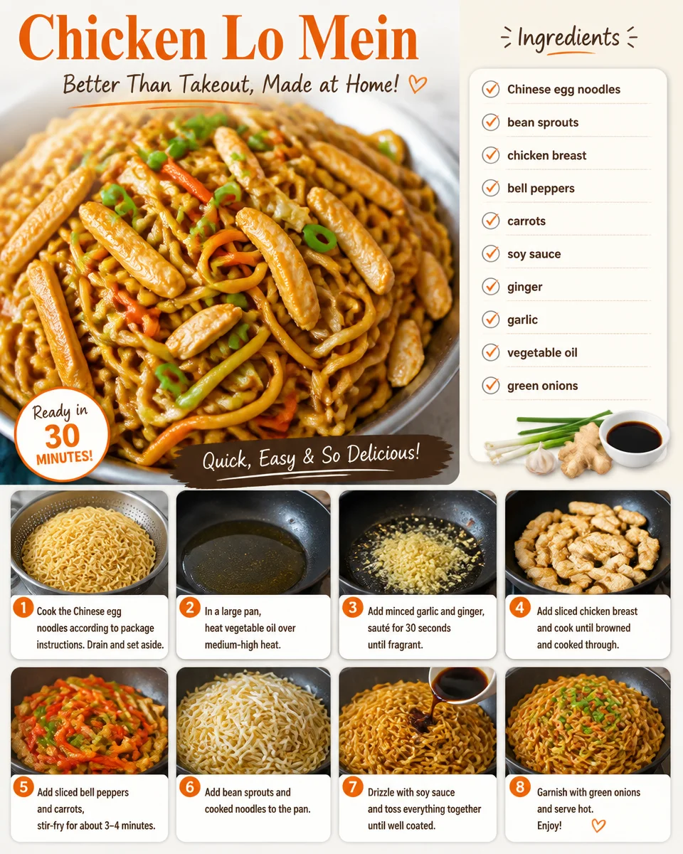 Chicken Lo Mein