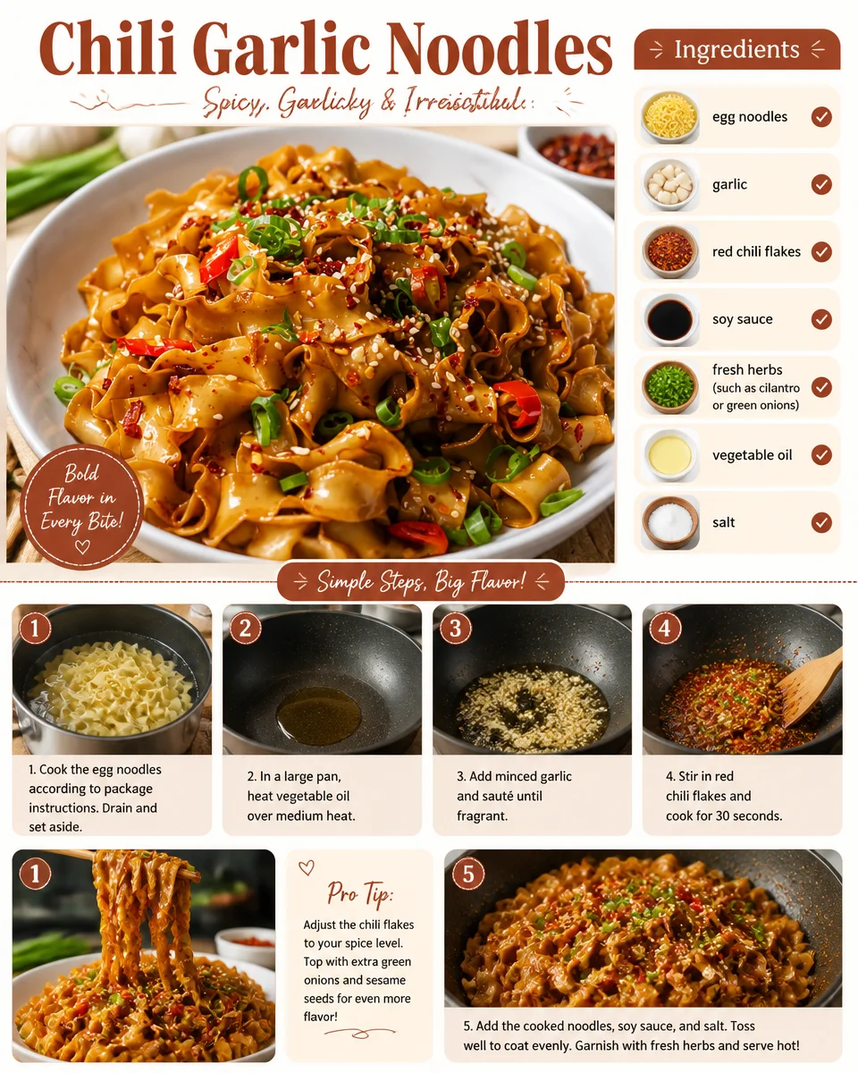 Chili Garlic Noodles
