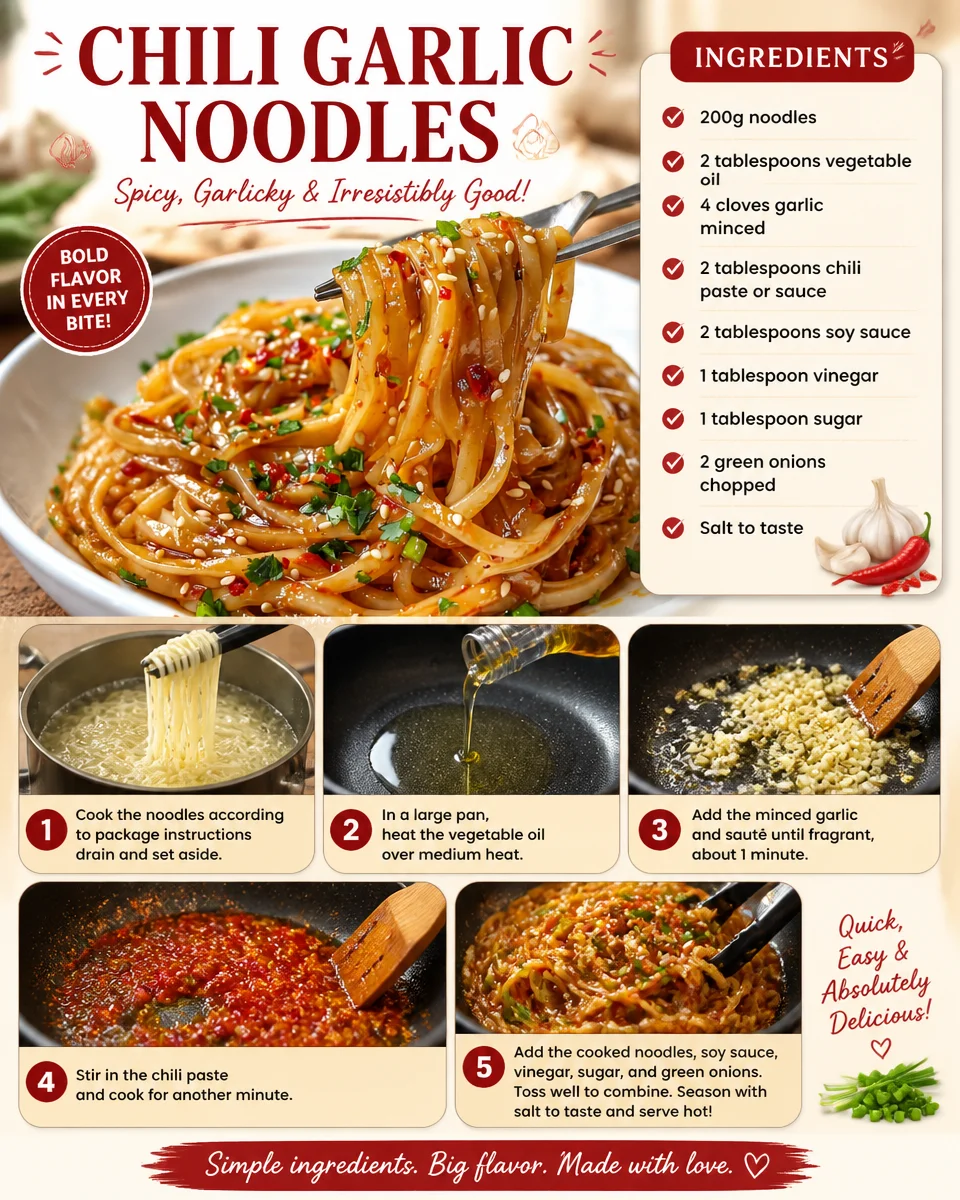 Chili Garlic Noodles