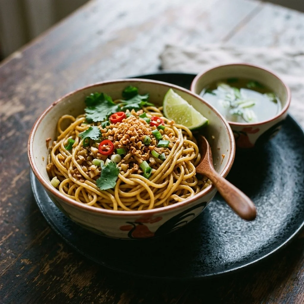 Easy Asian Garlic Noodles - ready in 15 minutes