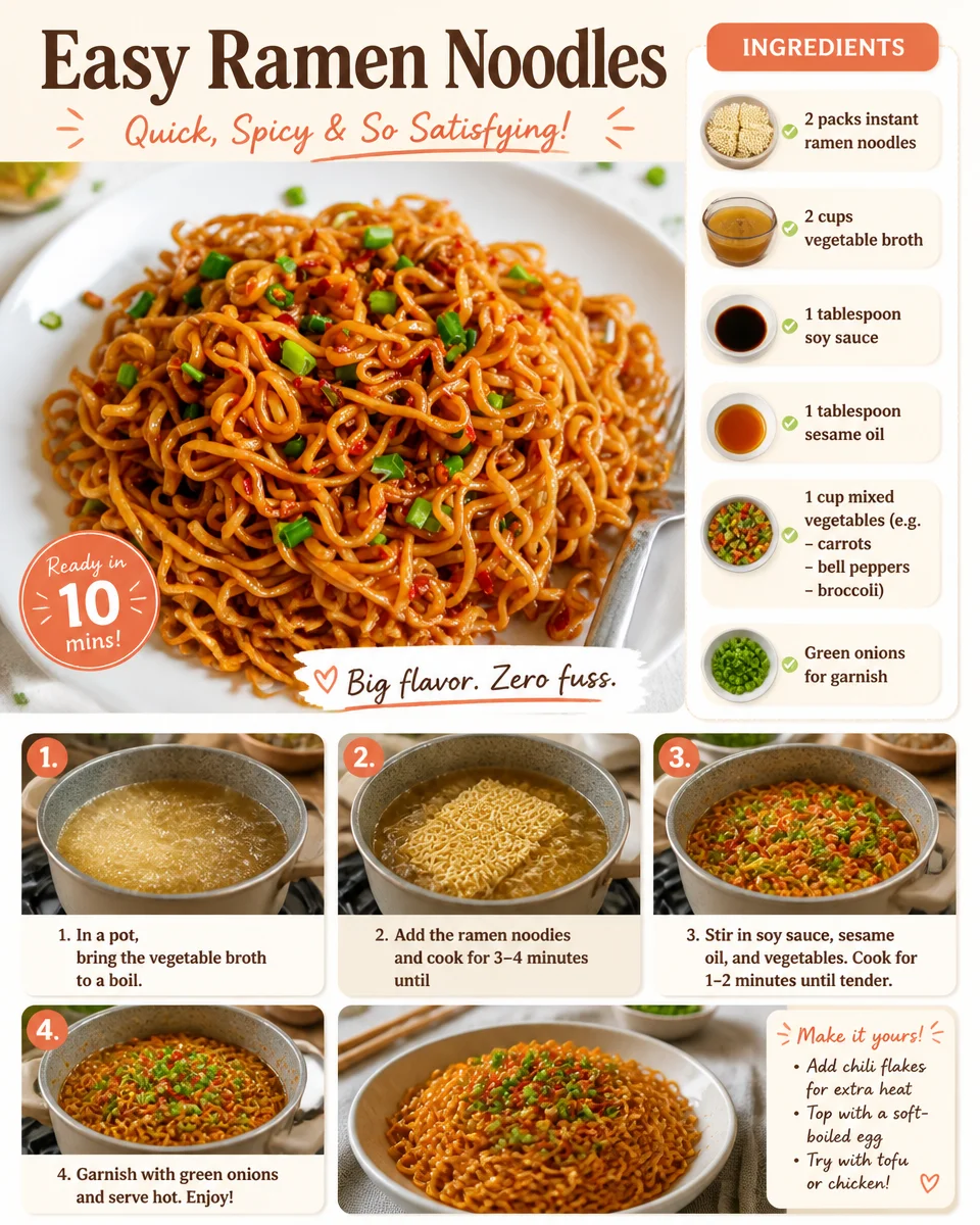 Easy Ramen Noodles