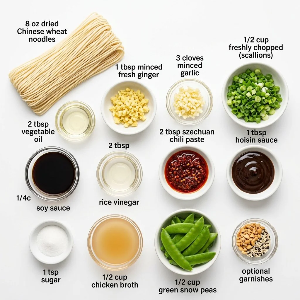 Easy Szechuan Noodles (Dan Dan Noodles)