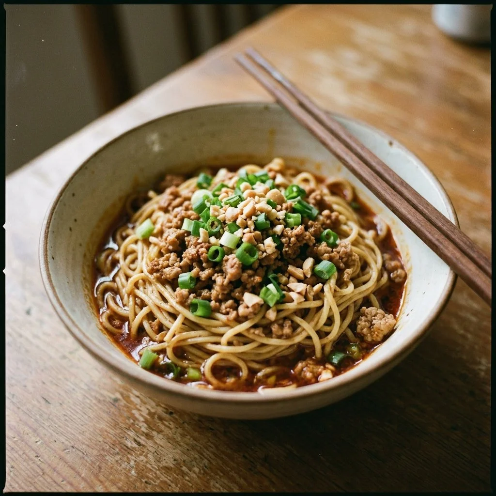 Easy Szechuan Noodles (Dan Dan Noodles)