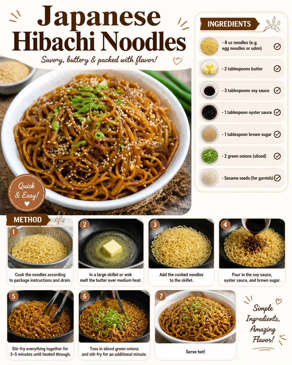 Japanese Hibachi Noodles