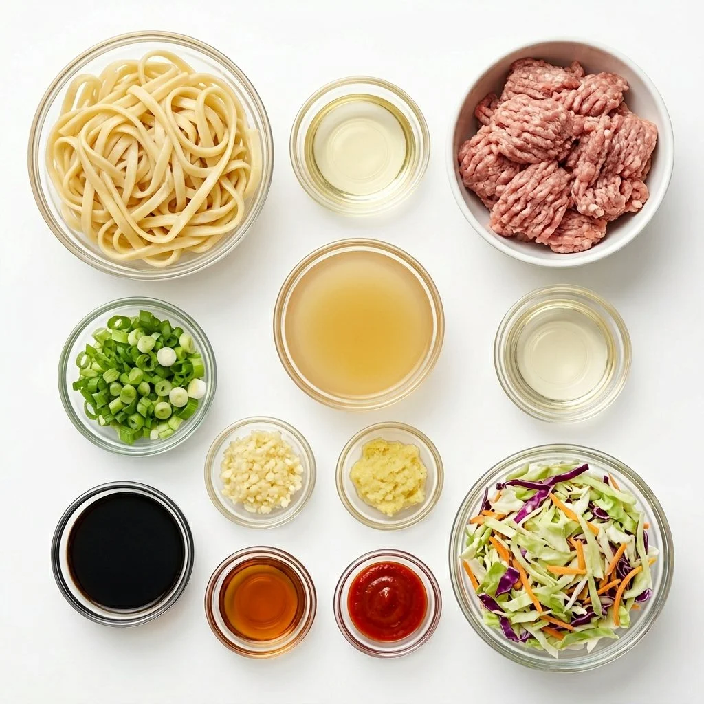 Potsticker Noodle Bowl