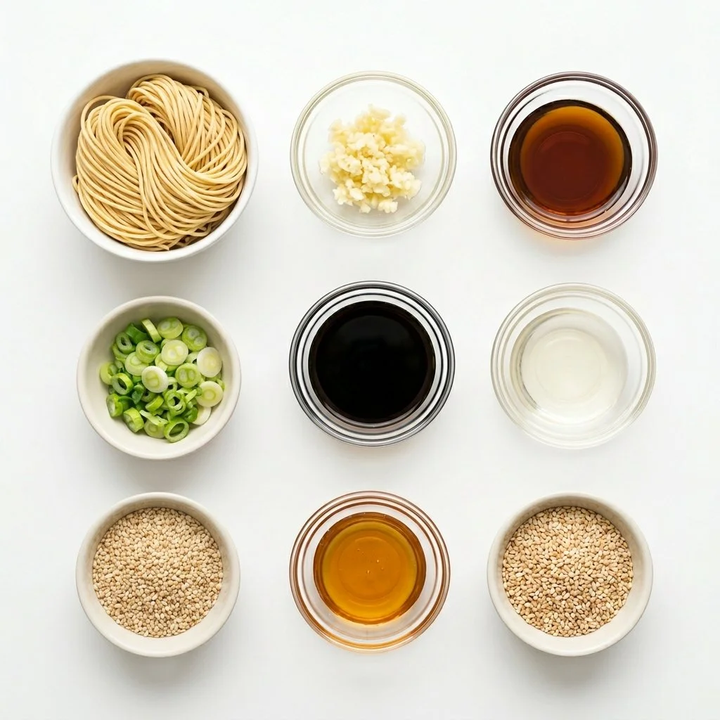Sesame Garlic Noodles