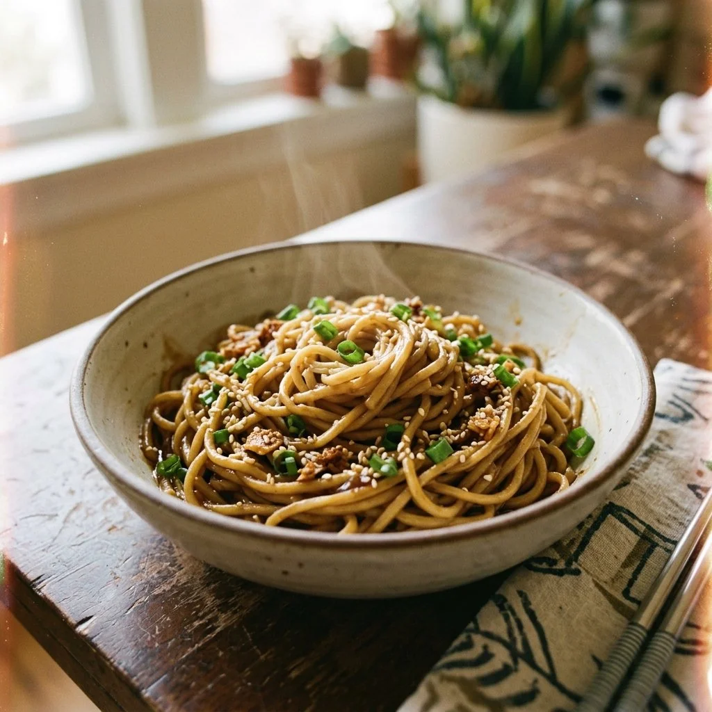 Sesame Garlic Noodles