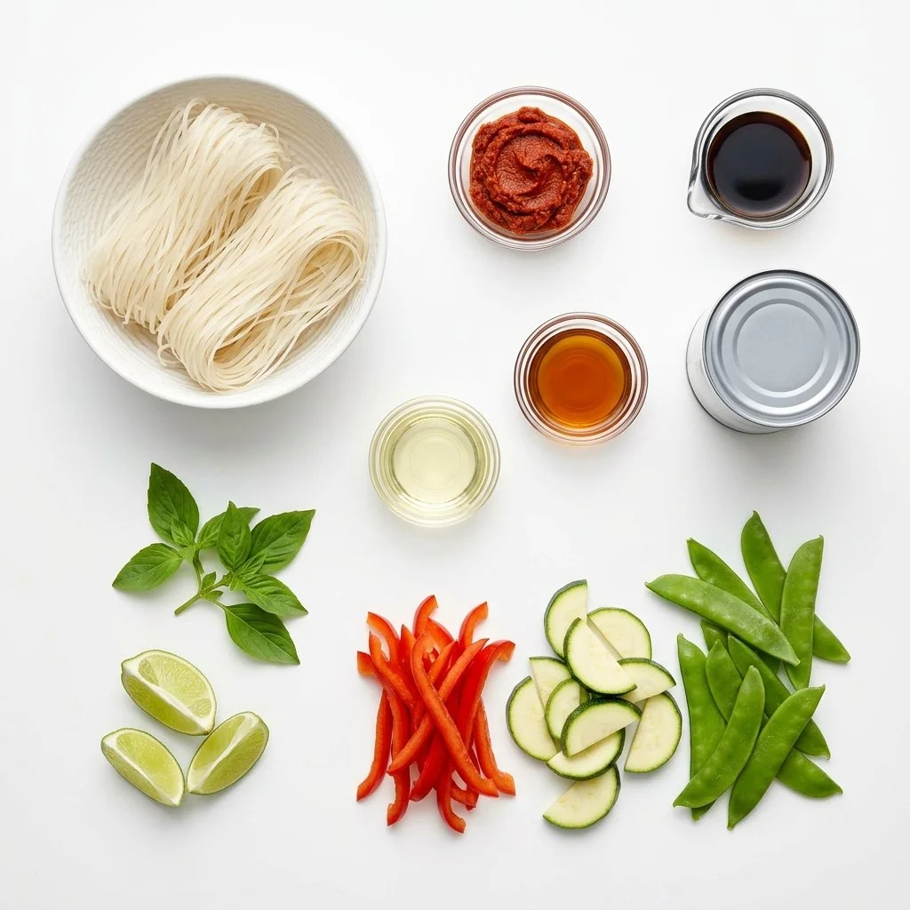Thai Red Curry Noodles
